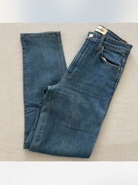 Reformation High & Straight Jeans in “Indian”